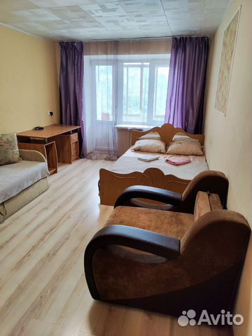 

1-к. квартира, 36 м², 2 кровати