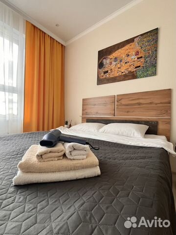 

1-к. квартира, 50 м², 2 кровати