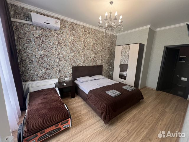 

1-к. квартира, 38 м², 4 кровати