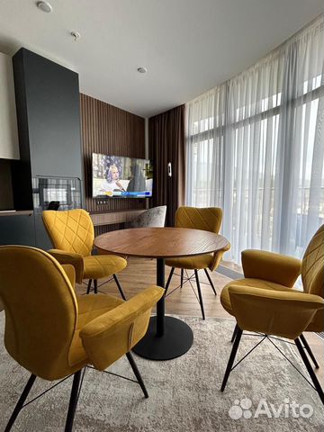 

1-к. квартира, 64 м², 3 кровати