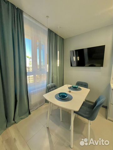 

Квартира-студия, 38 м², 2 кровати