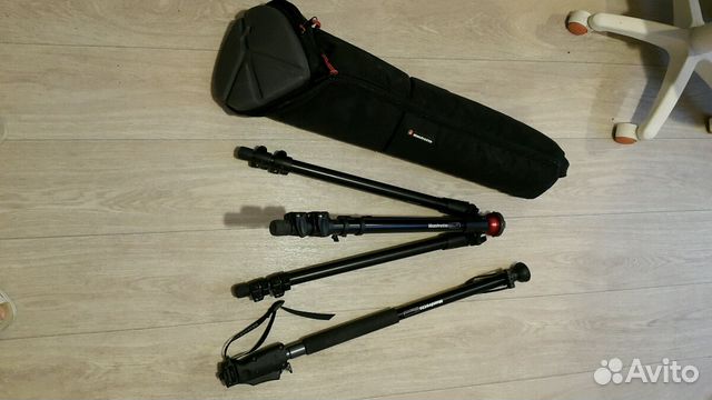 Штатив Manfrotto 755XB,Монопод Manfrotto685B,Чехол