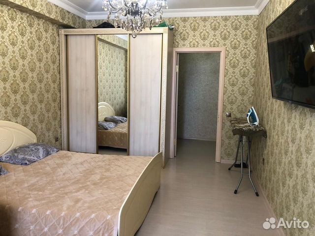 

1-к. квартира, 43 м², 2 кровати