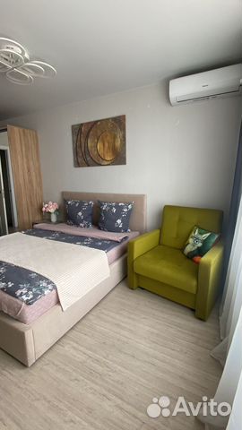 

1-к. квартира, 42 м², 3 кровати