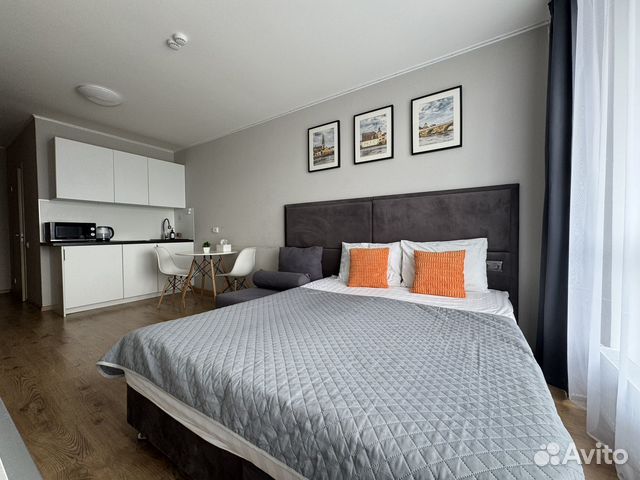 

Квартира-студия, 25 м², 1 кровать