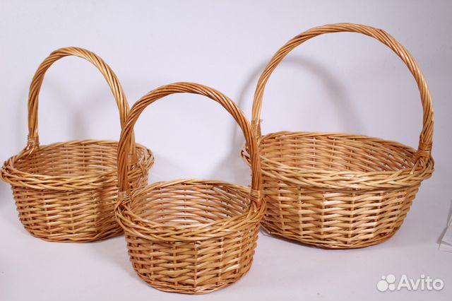 Sell wicker baskets 89141327807 buy 2