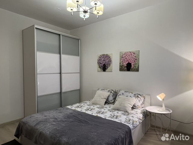 

1-к. квартира, 46 м², 2 кровати