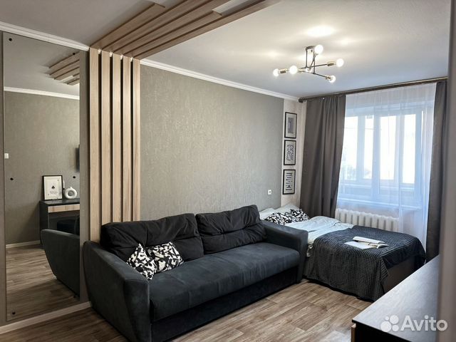 

1-к. квартира, 34 м², 2 кровати