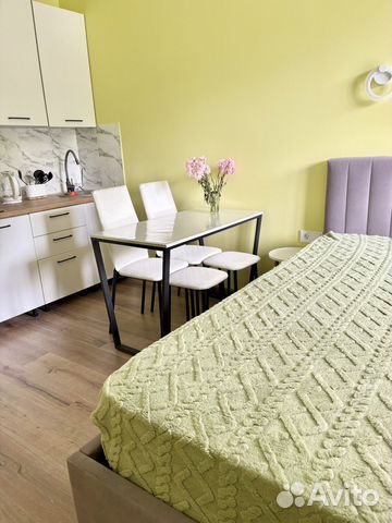 

Квартира-студия, 30 м², 3 кровати