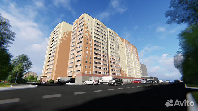 2-к квартира, 57 м², 2/14 эт.