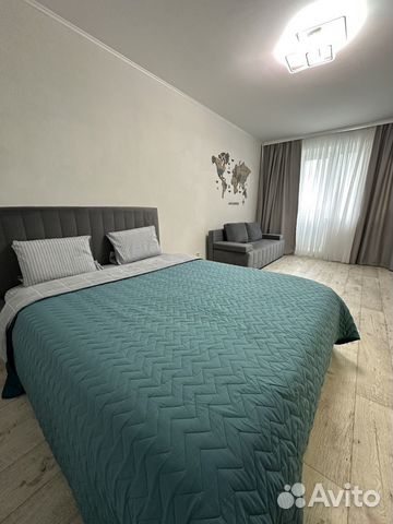 

1-к. квартира, 37,5 м², 2 кровати
