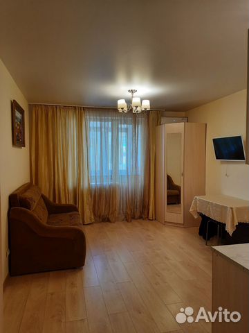 

Квартира-студия, 24,6 м², 2 кровати