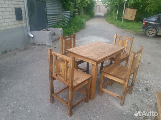 Стол и 4 стула Стол и 4 стула
