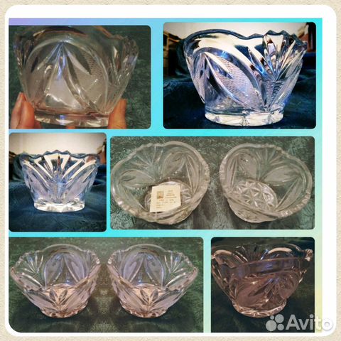 Вазочка хрустальная