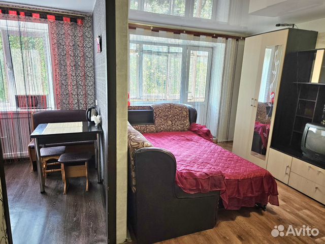 

1-к. квартира, 30 м², 2 кровати