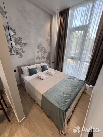 

Квартира-студия, 28 м², 2 кровати