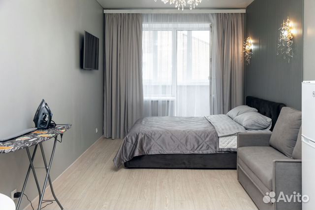 

Квартира-студия, 30 м², 2 кровати