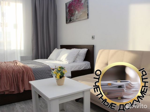 

Квартира-студия, 35 м², 2 кровати