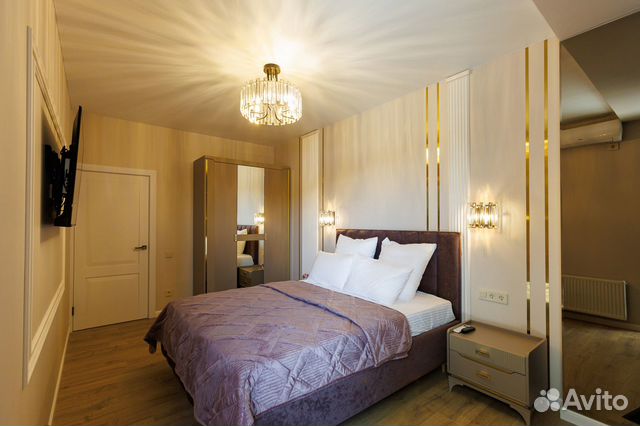 

1-к. квартира, 42 м², 2 кровати