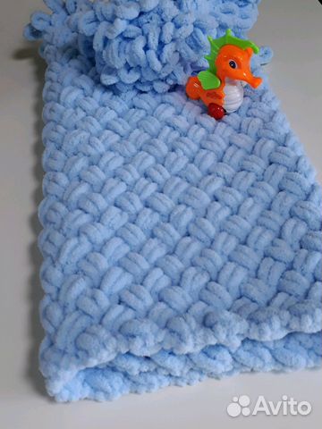 Плюшевый детский плед