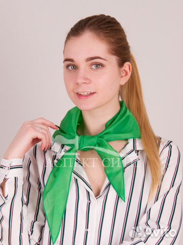 Галстук зеленый Галстук зеленый