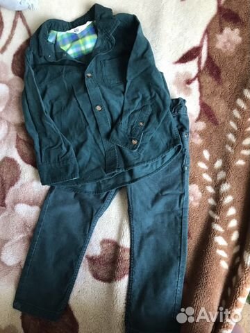 Костюм вельветовый