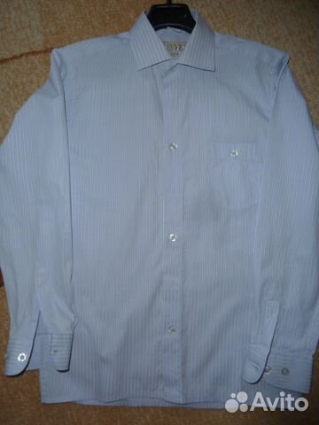 Рубашка школьная,рост 140-146