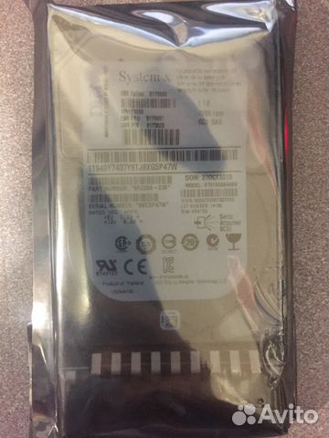 Жесткий диск IBM 1TB SAS 6Gb 2.5 Жесткий диск IBM 1TB SAS 6Gb 2.5
