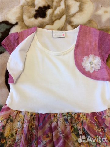 Платье новое (Турция) на девочку 4-5 лет Платье новое (Турция) на девочку 4-5 лет