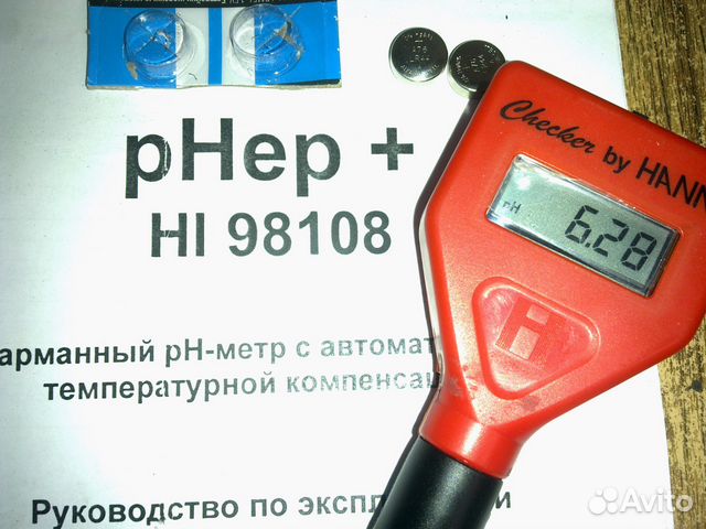 Аквариумный рН-метр Checker pH Tester HI 98103 купить на Зозу.ру - фотография № 1