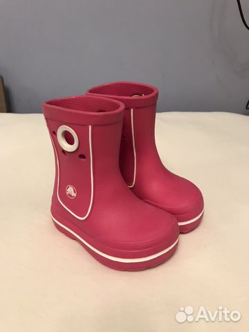 Сапоги резиновые crocs c 6-7