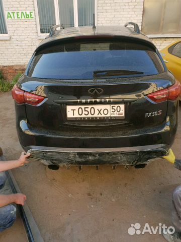 Тюнинг диффузор infiniti fx37 qx70