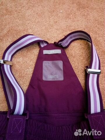 Зимний полукомбинезон для девочки 104 Зимний полукомбинезон для девочки 104