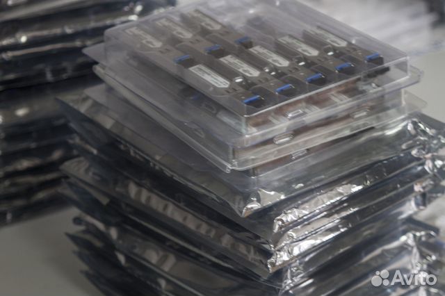Оптический трансивер qsfp+ 40G 4х SFP +SR AOC 20м