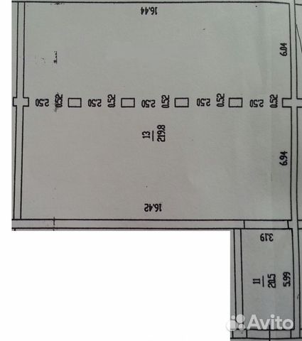 Помещение свободного назначения, 250 м²