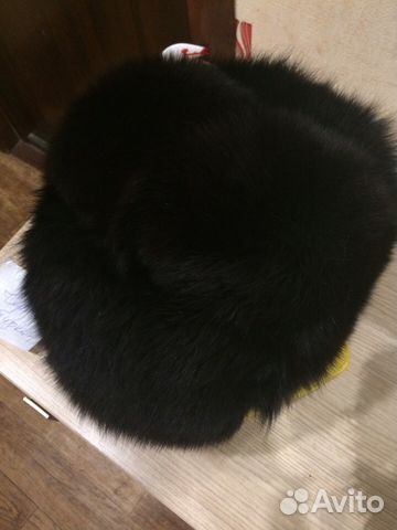 Шапка из чернобурки