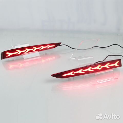 LED вставки в бампер Хендай Солярис 2017-2019 №1