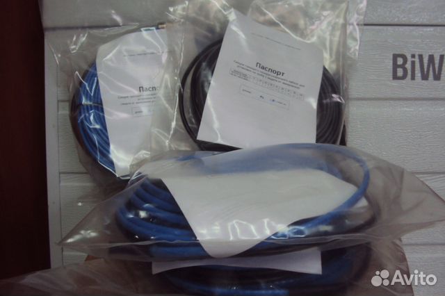 Греющие секция для обогрева труб внутри 60м