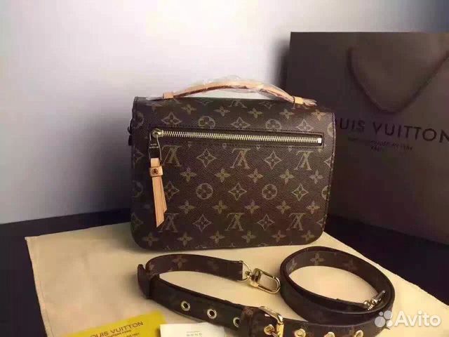 Сумка Louis Vuitton pochette metis кожа