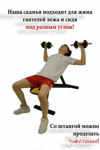 Скамья для жима лежа Скамья для жима лежа
