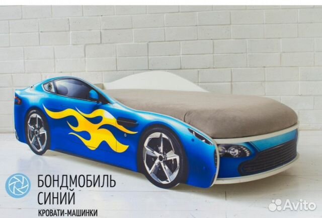 Новая детская кровать машина Новая детская кровать машина