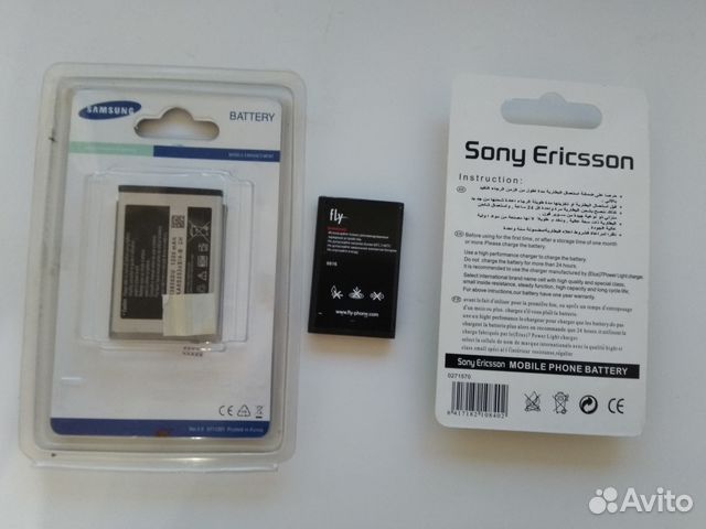 Батарея Sony Ericsson BA600 / SAMSUNG D880 / Fly