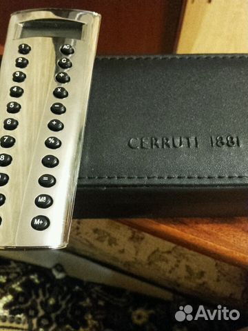 Калькулятор черрути 1881 новый подарочный
