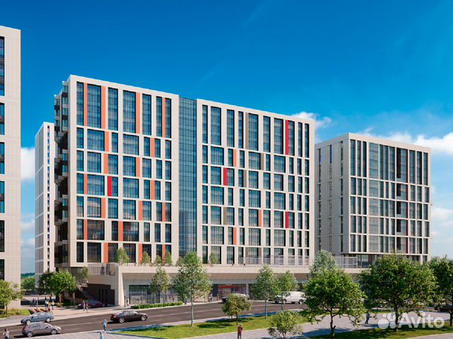2-к квартира, 66 м², 13/19 эт.