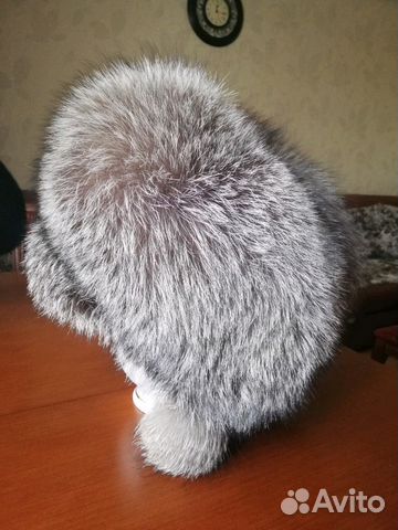 Шапка из чернобурки