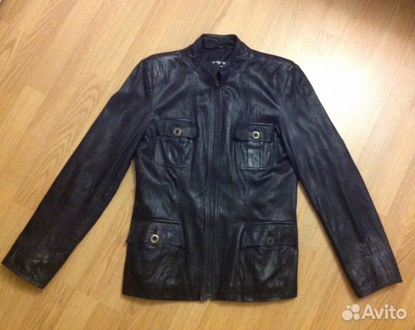 Куртка кожаная
