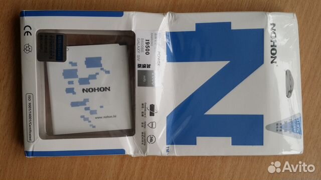 Аккумулятор nohon Galaxy S4 - S10 NFC i9500 G900F