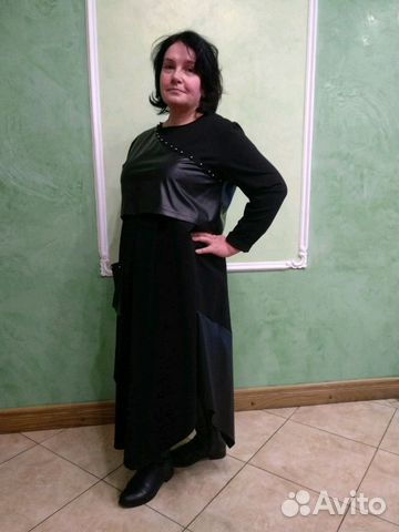 Стильные платья для крупных дам(54-56)