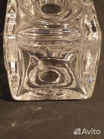 Ваза. Хрусталь. Edenfalk. Royal Krona.Швеция.1960 Ваза. Хрусталь. Edenfalk. Royal Krona.Швеция.1960