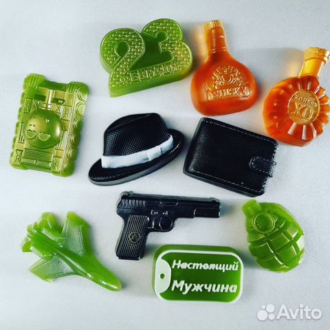 Мыло к 14, 23 февраля и 8 марта